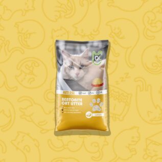 Bentonite Cat Litter - Lemon Scented 25L