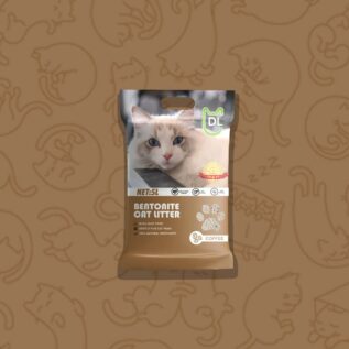 Bentonite Cat Litter - Coffee Scented 5L