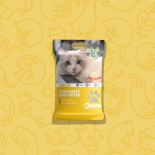 Bentonite Cat Litter - Lemon Scented 5L