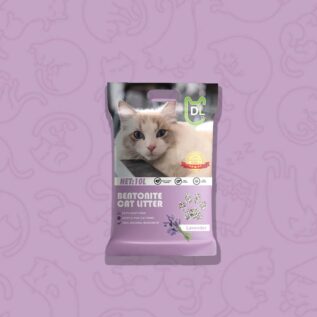 Bentonite Cat Litter - Lavender Scented 10L